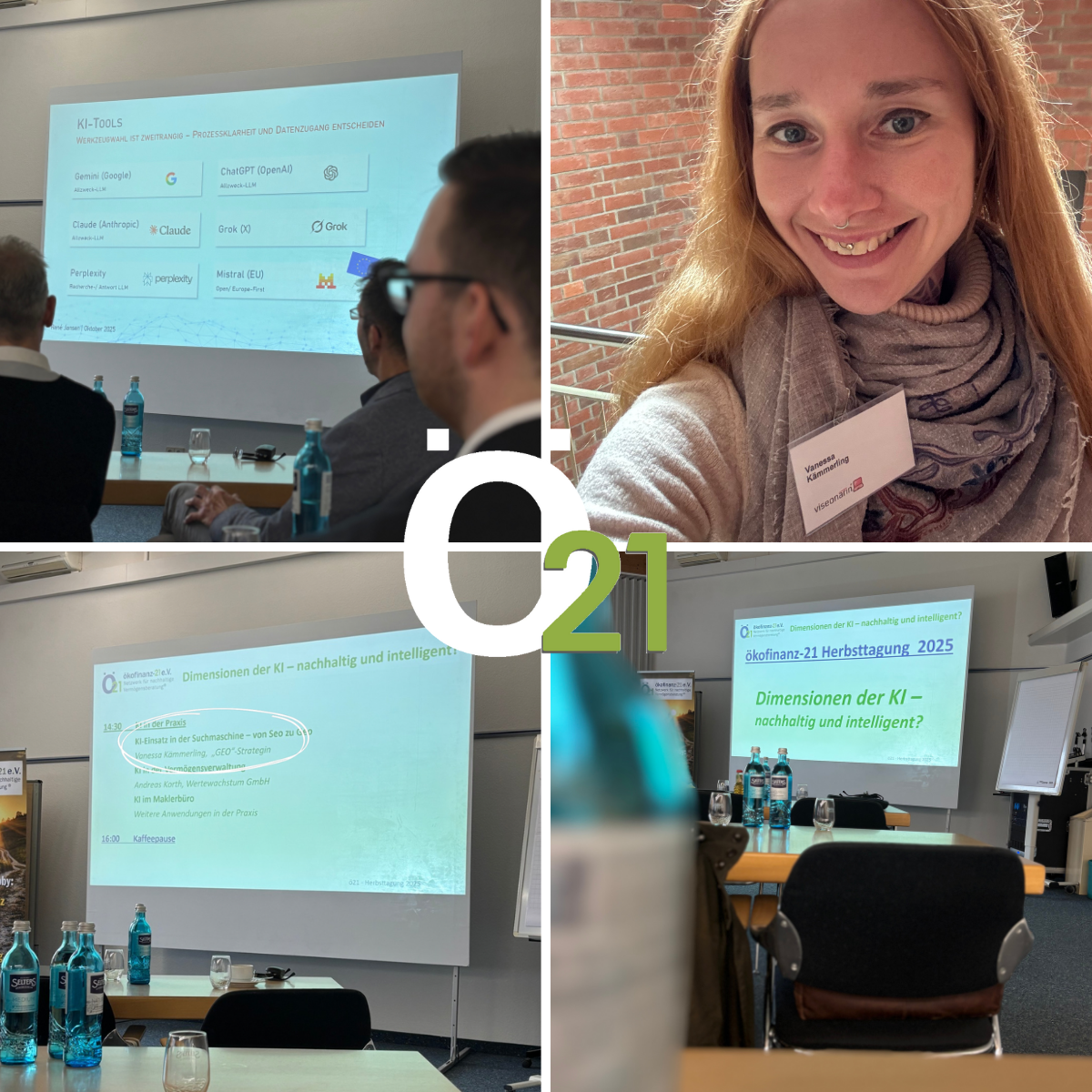 Vanessa Kämmerlings Eindrücke von ihrem GEO-Vortrag auf der ö-21 Herbsttagung