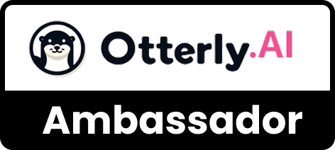 Ambassador Logo von Otterly.ai, bei dem Vanessa Kämmerling aufgenommen ist seit Januar 2026